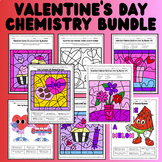 Chemistry Valentine's Day Color by Number Bundle