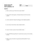 Chemistry Video Guide Bozeman Chemistry Factor-Label Method