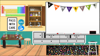 Preview of Chemistry Virtual Classroom Background