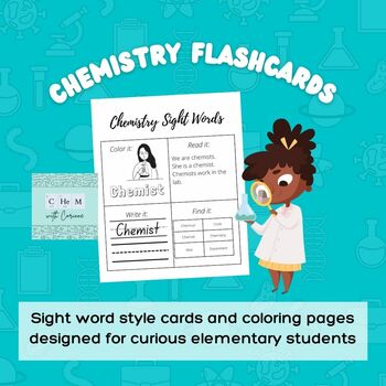 Preview of Chemistry "Sight Words" for Elementary
