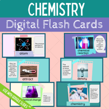 Preview of Chemistry Vocabulary Interactive Slides NGSS Physical Science
