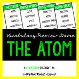 Chemistry Vocabulary Review Game - The Atom