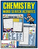 Chemistry Word Search Activities