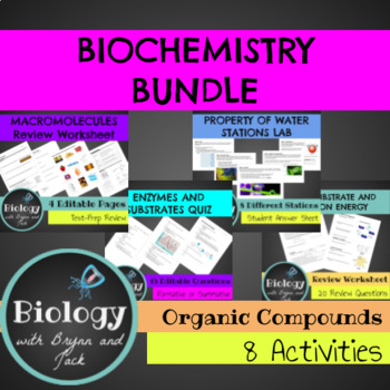 Preview of Biochemistry Bundle