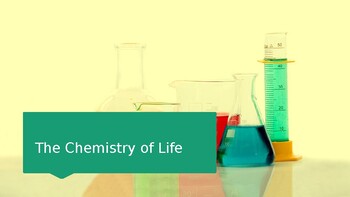 Chemistry of Life PPT (W/ skeleton notes!) by Bow Tie Bio | TpT