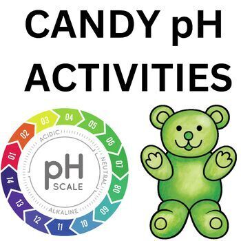 Preview of Chemistry pH Candy Labs and Guided Reading High School Science