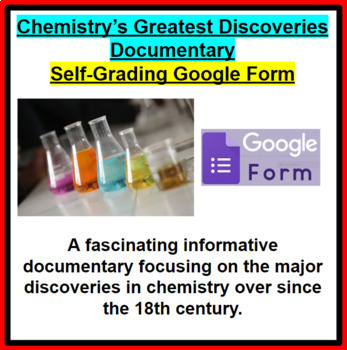 Preview of Chemistry's Greatest Discoveries Google form (GOOD SUB PLAN or DISTANCE ED)