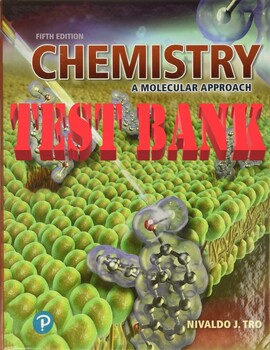 Preview of Chemistry_A Molecular Approach 5th Edition by Nivaldo Tro TEST BANK