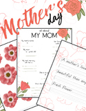 Preview of Cherished Moments: Mother's Day Activity Packet (Grades K-2)