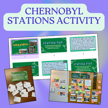 Preview of Chernobyl Stations Activity (multilingual student version included!)