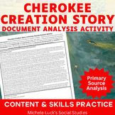 Cherokee Creation Story Native American Primary Source Ana