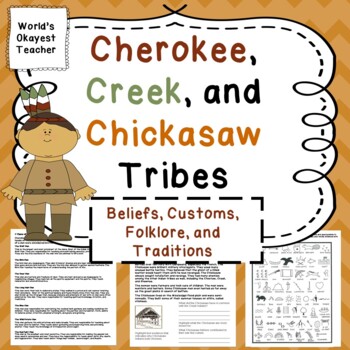 Preview of Cherokee, Creek, and Chickasaw: Customs, Beliefs, and Traditions