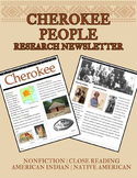 Cherokee NativeAmerican Indian Research Nonfiction Newslet