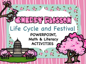 Preview of Cherry Blossom Festival & Spring POWERPOINT and Activities | Distance Learning