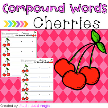 Preview of Cherry Compound Words