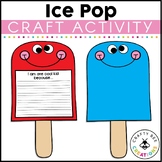 Ice Cream Craft Ice Pop Summer Bulletin Board Back to Scho