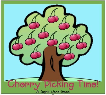 Preview of Cherry Tree Sight Word Game