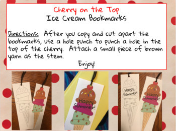 https://ecdn.teacherspayteachers.com/thumbitem/Cherry-on-the-Top-Ice-Cream-Bookmarks-6943396-1656584428/original-6943396-1.jpg