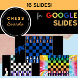 Chess Boards for Google Slides & Jamboard (8 Square, 9 Squ