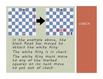 Preview of Chess Club Part 3:  Learning Check, Checkmate, and Stalemate