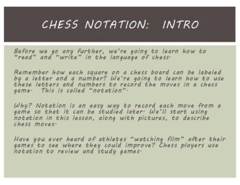 How to read and write chess move notation