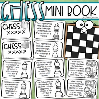 Preview of Chess Club Student Reference Sheets Mini Book