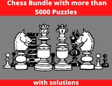 Chess Puzzles Bundle - Printable PDF -with Answers - Insta