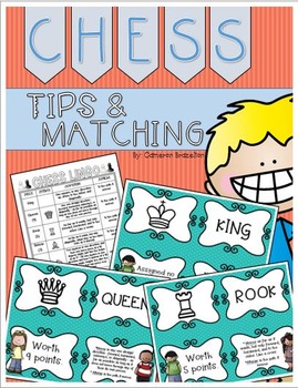 Preview of Chess Tips and Matching Game
