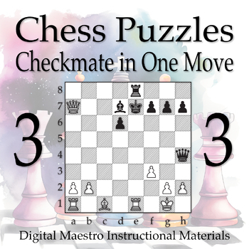 Chess Puzzles Worksheets by Educational flyers and documents