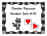 Chester Raccoon Number Sets #1 - 10