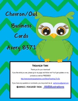 avery templates 8371 business cards