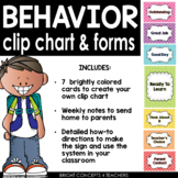 Behavior Chart and Forms-Classroom Use