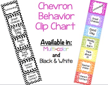 Chevron Behavior Clip Chart