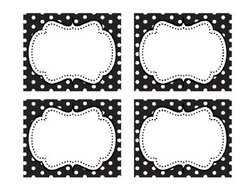 Preview of Chevron Blank Classroom Labels
