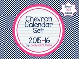 Chevron Calendar Set