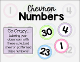 Chevron Class Number Labels