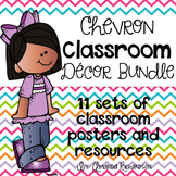 Chevron Classroom Decor BUNDLE