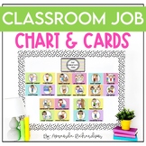 Classroom Job Chart Display Cards: Bright and Colorful