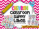 Chevron ClassroomSupply Labels