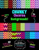 Chevron Clipart Backgrounds Digital Paper for Commercial Use