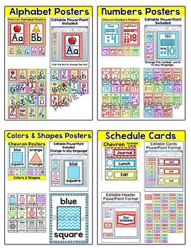 name kindergarten printable free plates Covers Name Tags, Classroom Chevron Binder Decor: