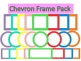 Chevron Digital Frames Pack - COMMERCIAL USE