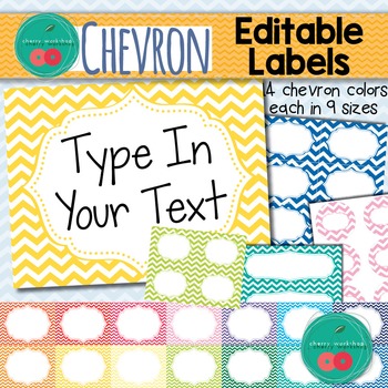 Preview of Chevron Labels