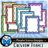 Borders and Frames - Chevron Frame Set - Fun Chevron Borders