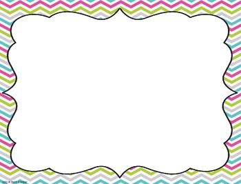 {Freebie!} Chevron Labels, Signs, and Cards for the Classroom! by Beth ...
