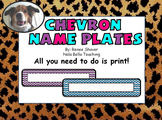 Chevron Name Plates