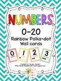 Chevron Numbers 0-20 Ten Frame Posters