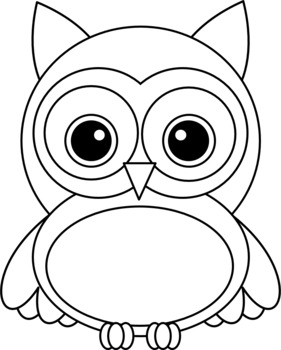 Chevron Owl Clipart ~ Pastel Colors by Erin Thomson's ...