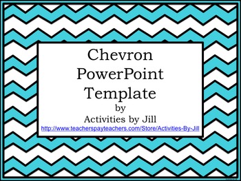 Chevron Powerpoint Template from ecdn.teacherspayteachers.com