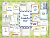 {Chevron Themed} Teacher Organization Binder